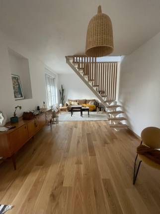 Rénovation de salon et d'un escalier (Caen 14000)
