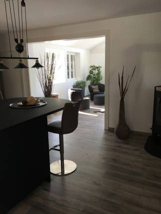 Travaux de finitions dans l'extension
