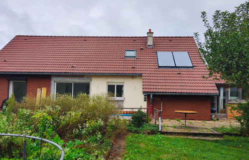 Avant - rénovation façade ITE 