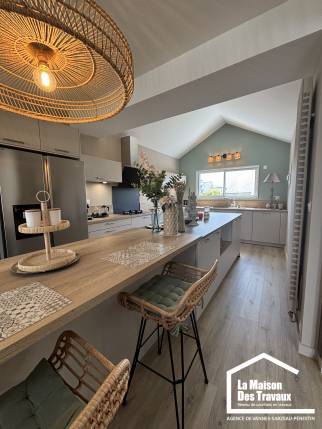 belle cuisine moderne extension vannes