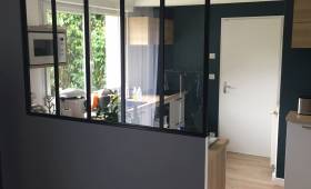 Cuisine lumineuse après rénovation - Nantes 44