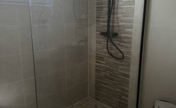 Rénovation de salle de bain avec création d'une douche à l'italienne - Monbeton 82290