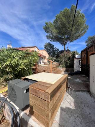 Aménagement de terrasse