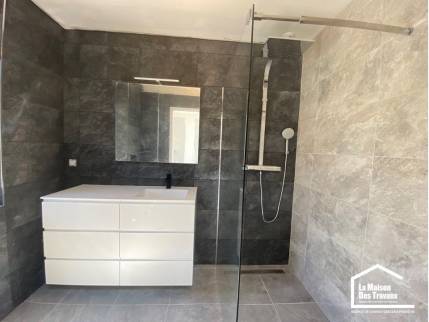 Création d'une salle de bain dans une extension de maison à ARZON 56640