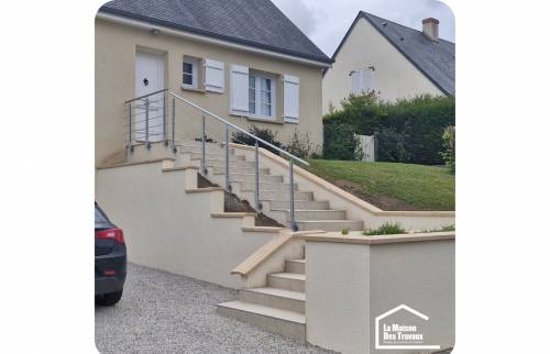 Transformation extérieure : avant-après !  14400 Bayeux