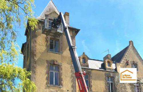 Rénovation d'un château