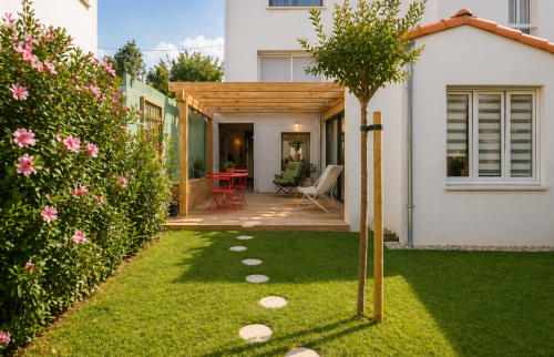Extension de maison en bois à Gorron (53120) 