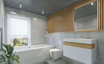 rénovation d'une salle de bains design
