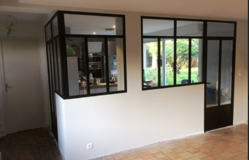 Création d'une verrière d'atelier contemporaine Pessac