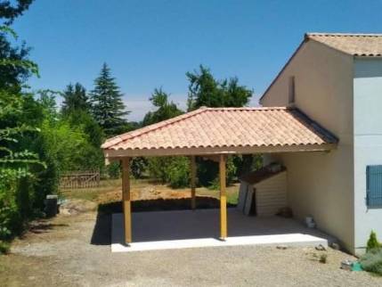 Carport bois