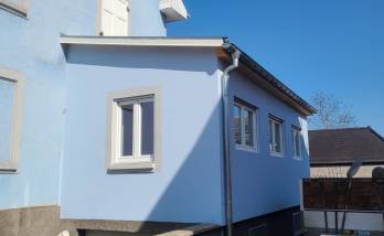 Extension d'une maison s'intégrant parfaitement à l'existant