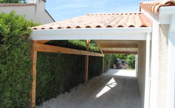 Création d'un carport à Basse-Goulaine