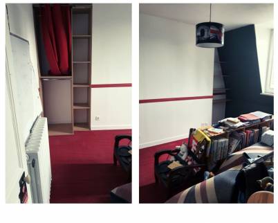 Mise en peinture des murs