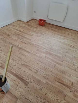 Ponçage du parquet