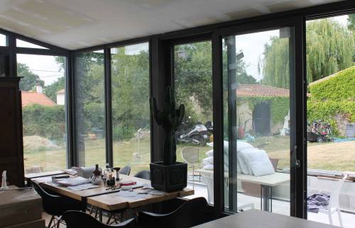 Création d'une verrière de 30 m² à Vertou (44)