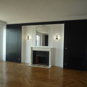Aménagement intérieur Paris 16e - Salon/Salle à manger 