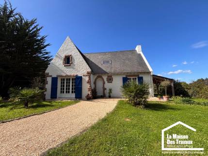 Construction d’un préau en bois à Pénestin (56760)