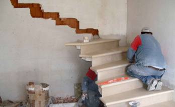 rénovation d'un escalier Sizun (29)
