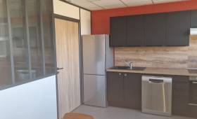 Rénovation cuisine cloison vitrée Seyssins