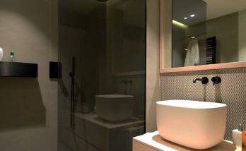 rénovation d'une salle de bain moderne