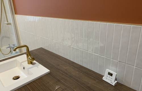 Rénovation salle de bain contemporaine