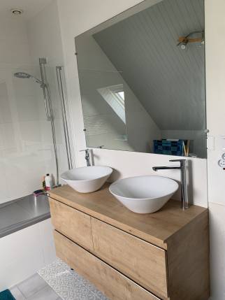 Modernisation de salle de bain à Parthenay-de-Bretagne