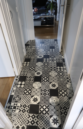 sol carreaux de ciment