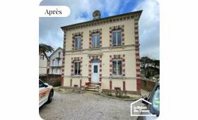 Rénovation des façades d'une maison 