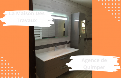 Rénovation de Salle de Bain à Quimper : Modernité et Économie d'Eau