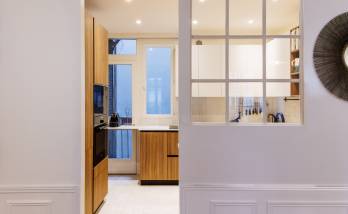 Accès à la cuisine repensé - Versailles