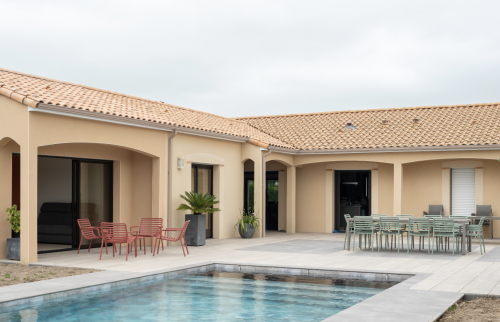 Extension de maison de 25 m² au Bignon - vue extérieur