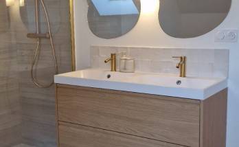 Salle de bain élégante Beaune