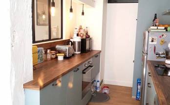 Rénovation de cuisine style vintage