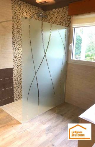 Rénovation d'une salle de bain sur Folligny 50320