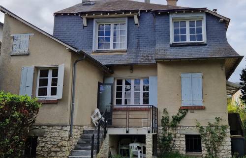 Couverture avant rénovation côté jardin