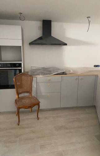 Mur tehnique de la cuisine