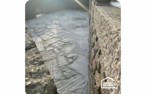 Aménagement d'une entrée de maison sur Canchy 14230