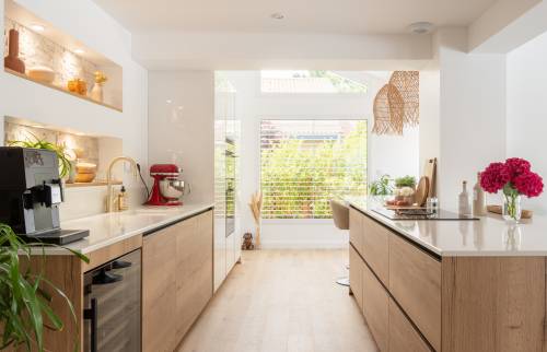 Rénovation complète d'une maison à Basse-Goulaine- cuisine