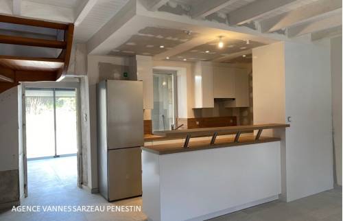 Rénovation de cuisine dans une maison secondaire à Arzon