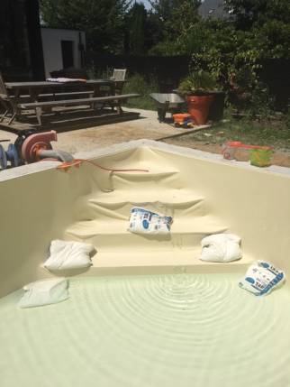 Mise en eau de la piscine - Nantes 44