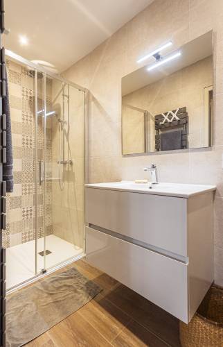 Salle de douche terminée