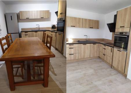 Cuisine après rénovation