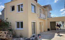 extension de maison à Savigny