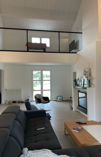 Modernisation et rénovation d'une maison à Bouguenais