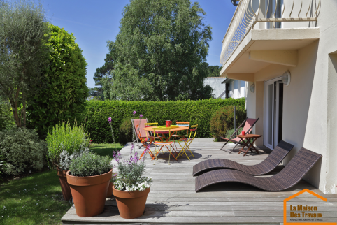 installation d'une terrasse en bois