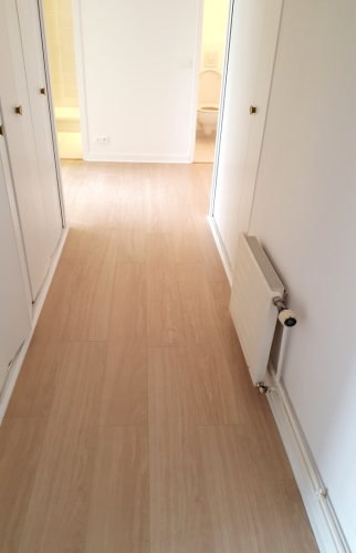 Murs, plafonds et portes repeints