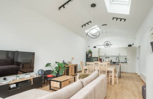 Transformation d’un double garage en habitation- La Haie Fouassière (44690)- salon