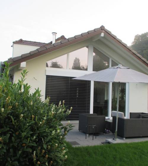 Extension avec ossature en bois à Limesy (76570)