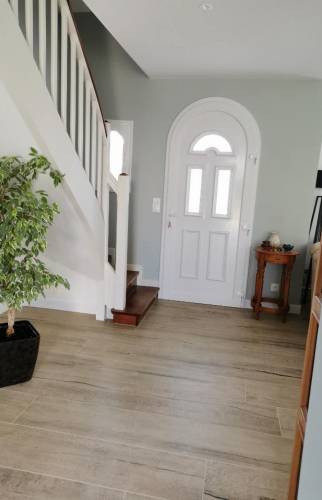 Nouvelle entrée, coloris vert d'eau