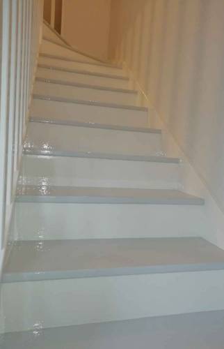 Escalier repeint